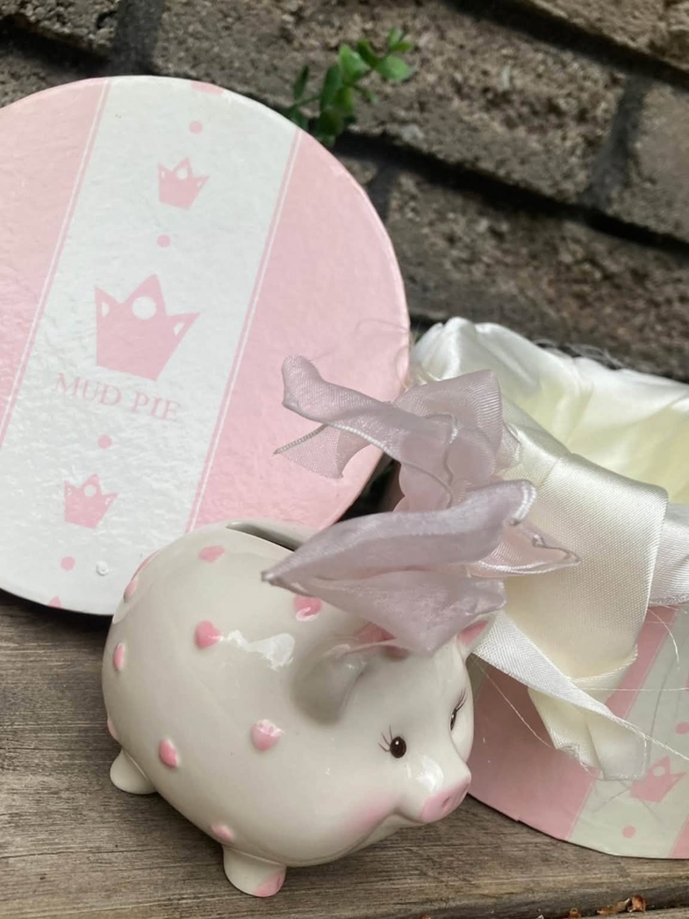 NEW Mudpie Piggy Bank